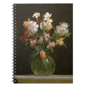 Narcisses Blancs, Jacinthes et Tulipes, 1864 Anteckningsbok