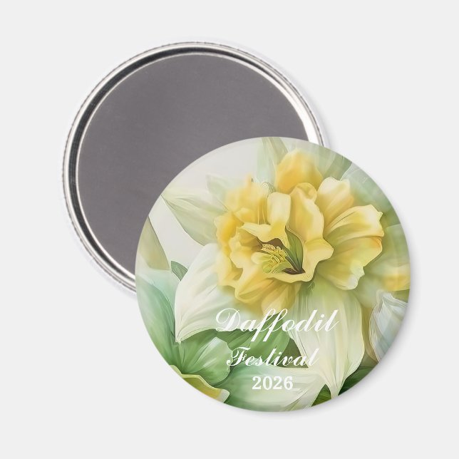 Narcissfestival  magnet (Front/Back)