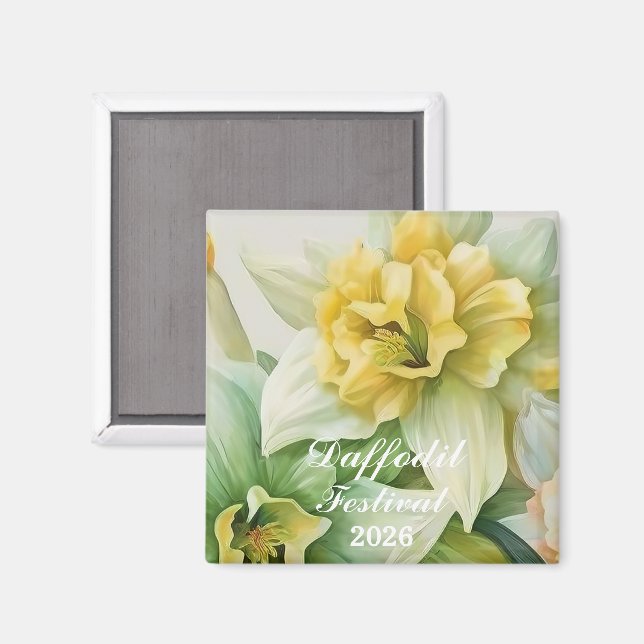 Narcissfestival  magnet (Front/Back)