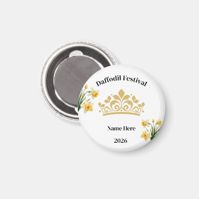 Narcissfestivalen  magnet (Front/Back)