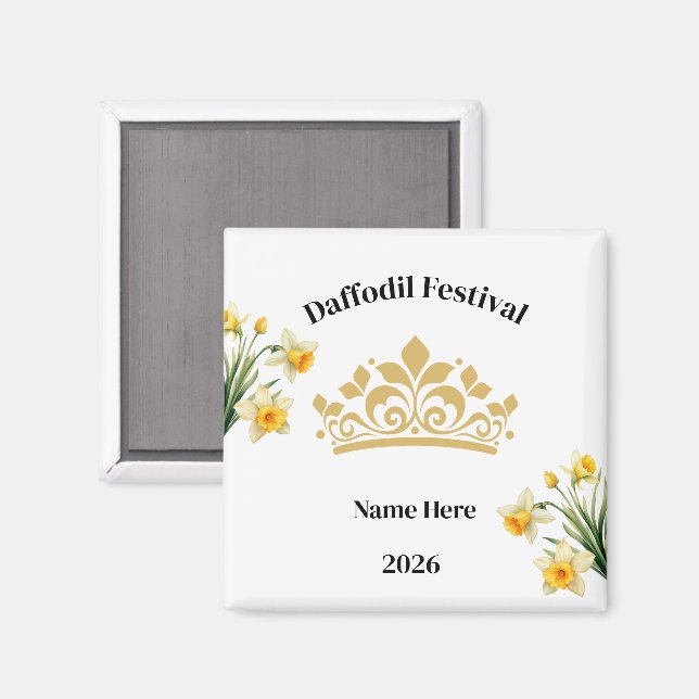 Narcissfestivalen  magnet (Front/Back)