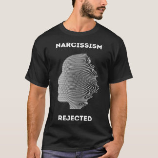 Narcissism avvisad pojke t shirt