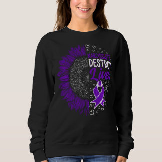 Narcissist Destroy lever Domestic Violence Awarene T Shirt