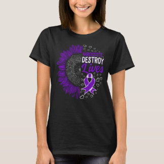 Narcissist Destroy lever Domestic Violence Awarene T Shirt