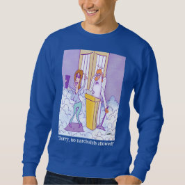 Narcissist ej tillåten Deep Royal Sweatshirt