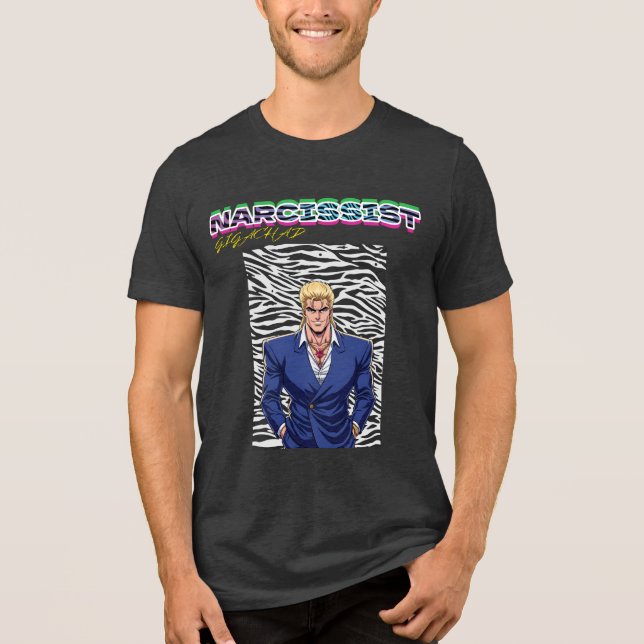 Narcissist Gigachad T Shirt (Framsida)