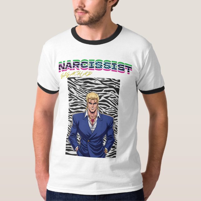 Narcissist Gigachad T Shirt (Framsida)