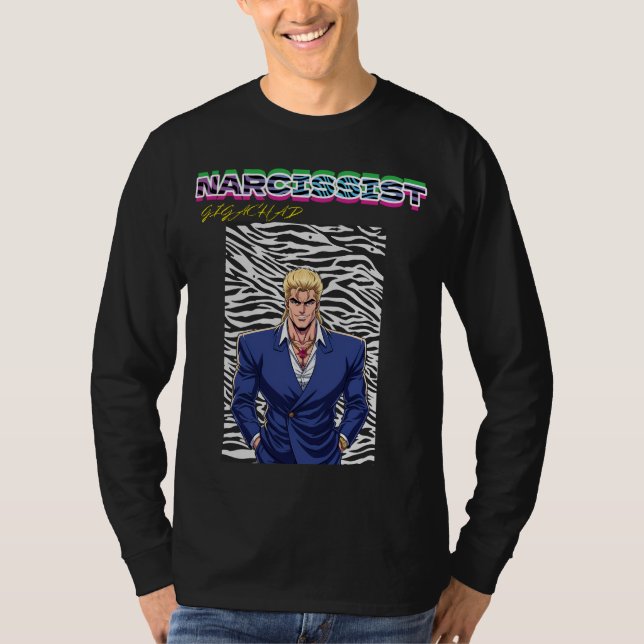 Narcissist Gigachad T Shirt (Framsida)