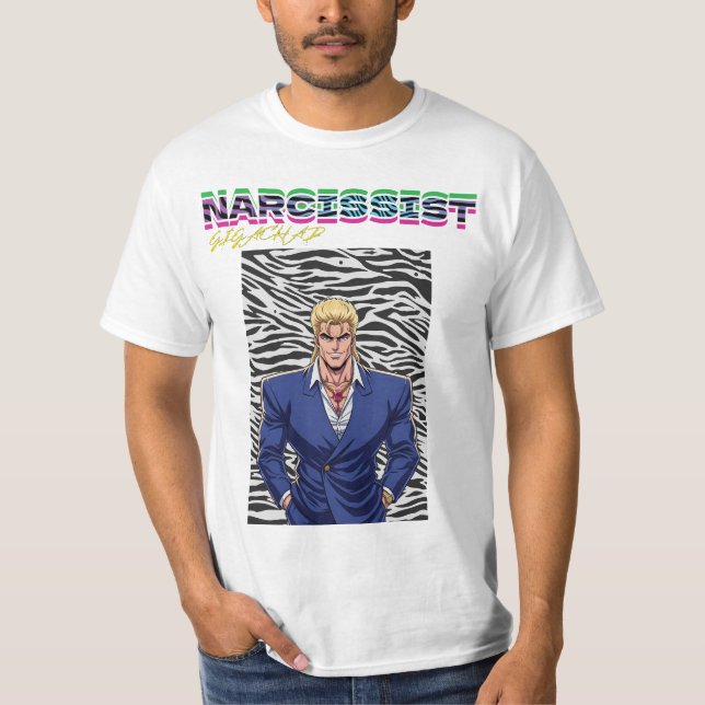 Narcissist Gigachad T Shirt (Framsida)