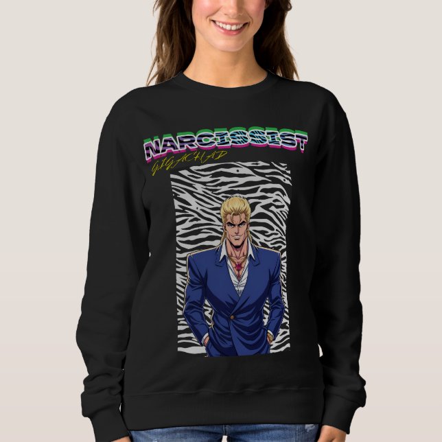 Narcissist Gigachad T Shirt (Framsida)