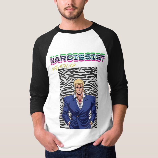 Narcissist Gigachad T Shirt (Framsida)