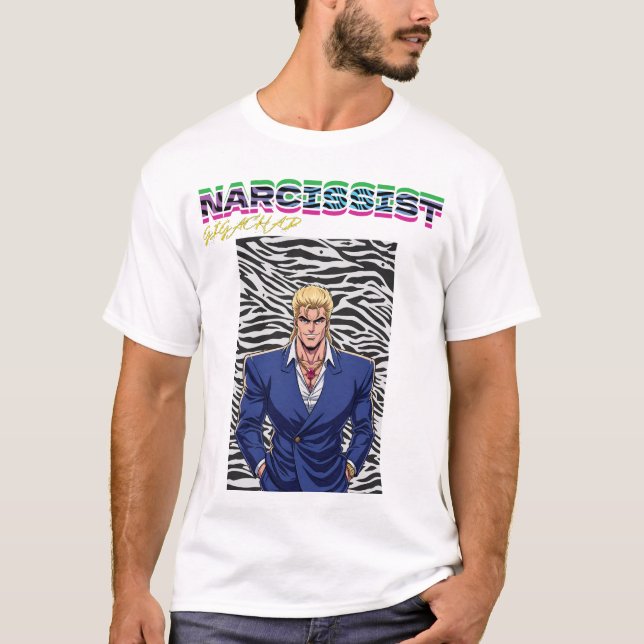 Narcissist Gigachad T Shirt (Framsida)