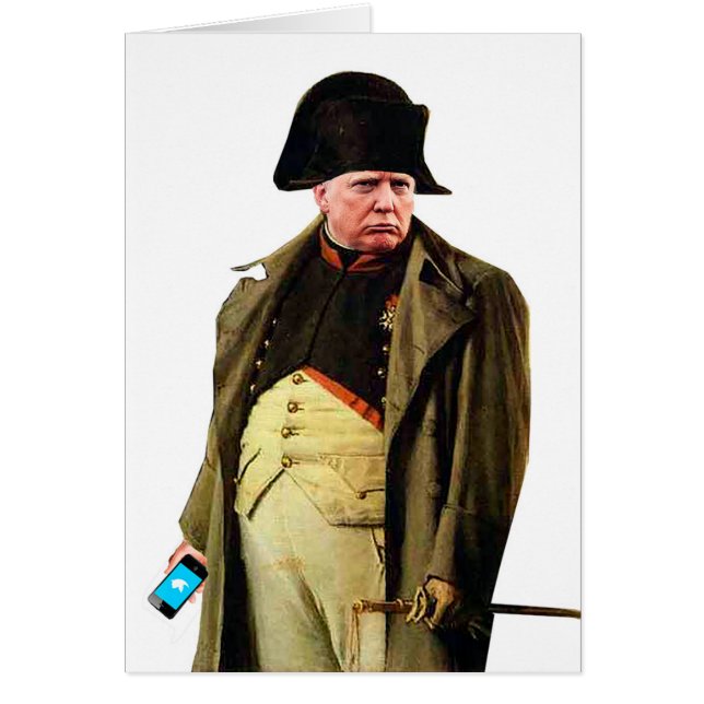 Narcissist-in-Chief Birthday Card Hälsningskort (Framsidan)