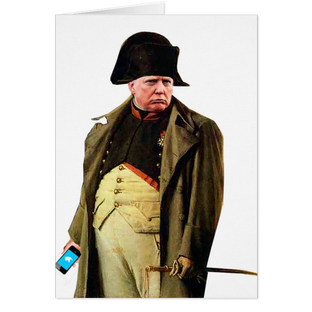 Narcissist-in-Chief Birthday Card Hälsningskort (Framsidan)