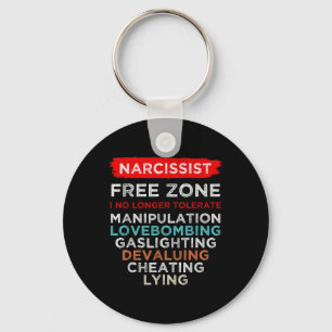 Narcissist Narcissistic Free Zon Awareness Nyckelring