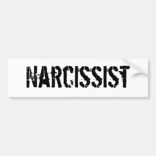 Narcissist (pride i dig Summed upp i tre), Bildekal