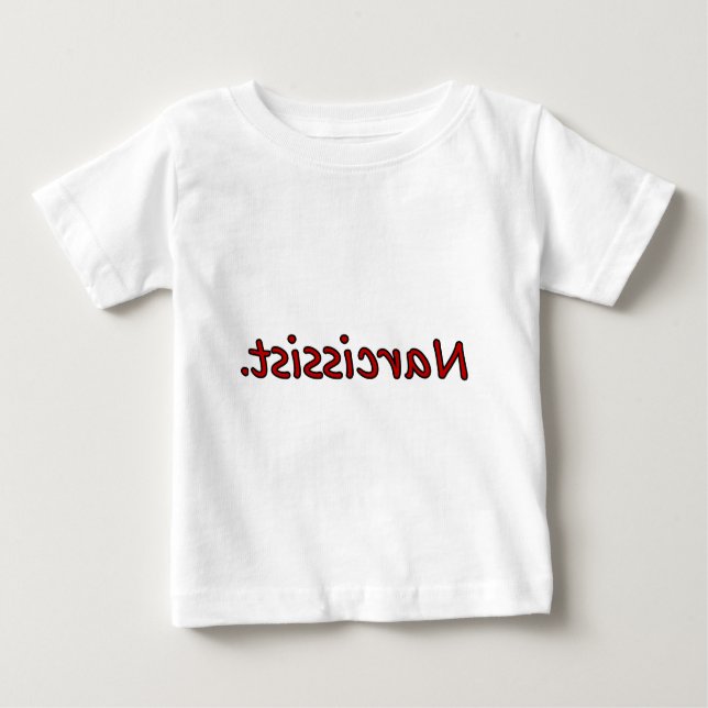 narcissist tee shirt (Framsida)