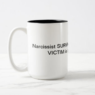Narcissistmugg Två-Tonad Mugg