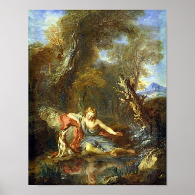 Narcissus, 1728 poster (Framsidan)