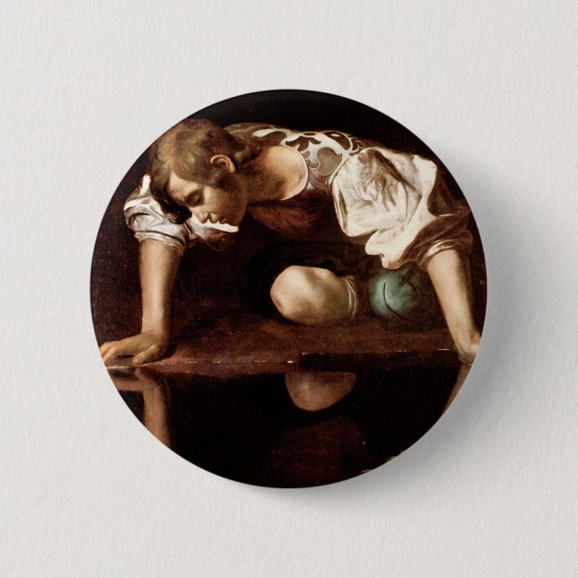 Narcissus, Caravaggio Knapp (Framsida)