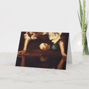 Narcissus Caravaggio Kort