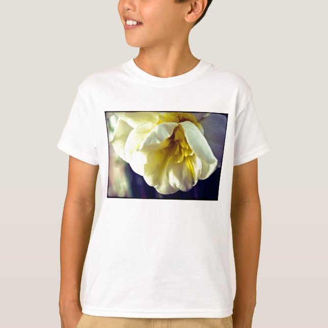Narcissus Daffodil Tee Shirt (Framsida)
