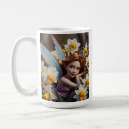 Narcissus Flower Fairy Kaffemugg
