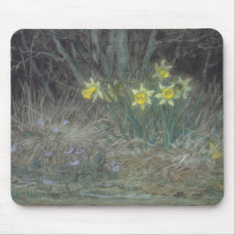 Narcissus Flowers and Violets (av Millet) Musmatta