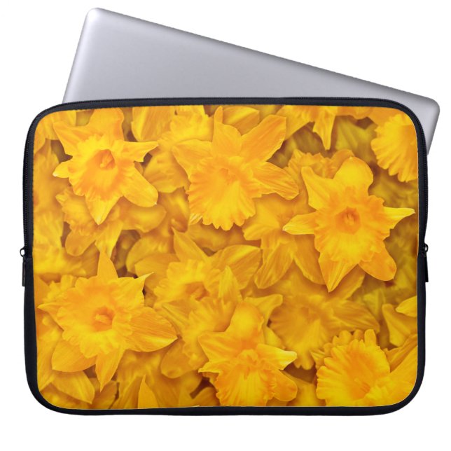 Narcissus Flowers Laptop Fodral (Framsidan)
