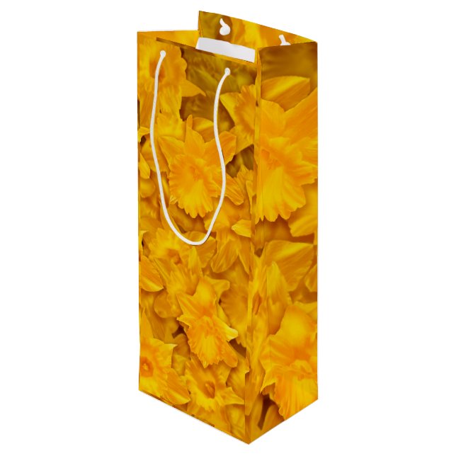 Narcissus Flowers Mönster (Baksidan Vinklad)