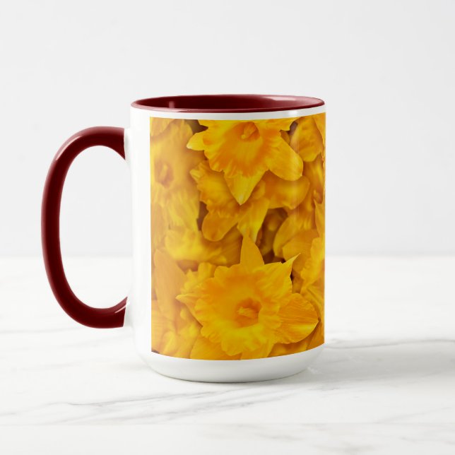Narcissus Flowers Mugg (Vänster)