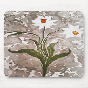 Narcissus på marble musmatta