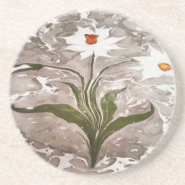 Narcissus på marble underlägg sandsten