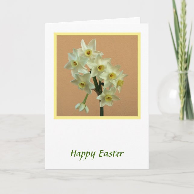 Narcissus Påsk Card Helgkort (Framsida)