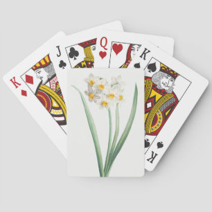 Narcissus, Pierre-Joseph Redouté, 1805 Casinokort