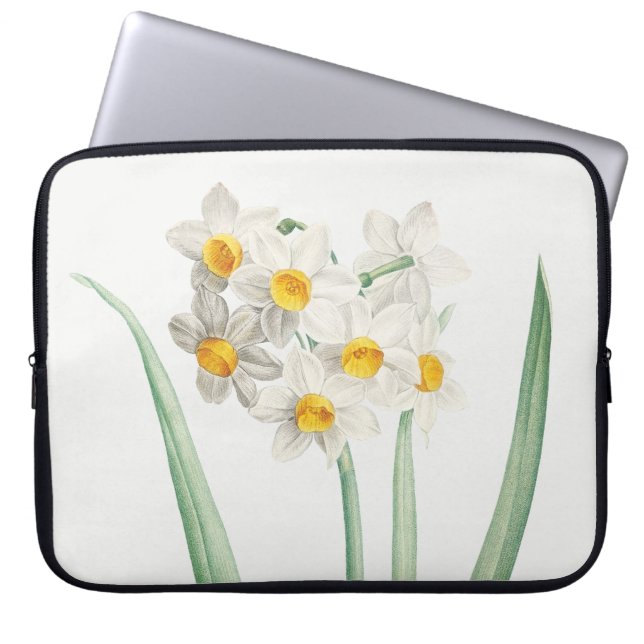 Narcissus, Pierre-Joseph Redouté, 1805 Laptop Fodral (Framsidan)