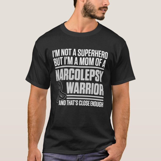 Narcolepsy Awareness Hero Narcoleptic Warrior Surv T Shirt (Framsida)