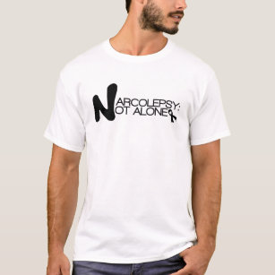 NARCOLEPSY: INTE ALONE™-klassikerdesign Tee Shirt
