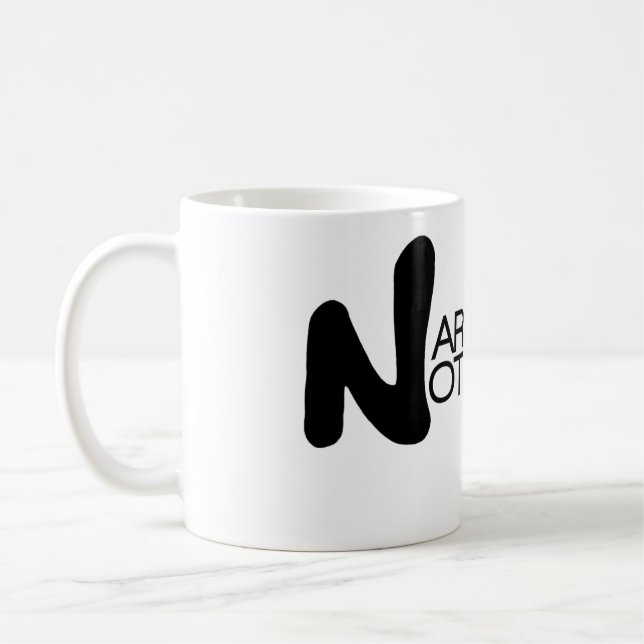 NARCOLEPSY: INTE ALONE™-klassikermugg Kaffemugg (Vänster)