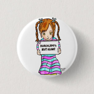 NARCOLEPSY: INTE ALONE™-roligt knäppas Knapp