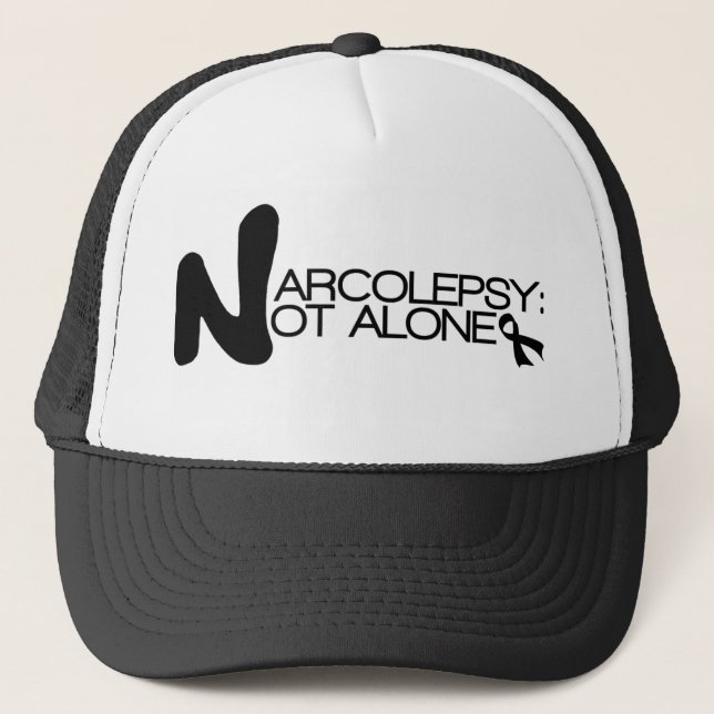 NARCOLEPSY: INTE ALONE™-truckerkeps Truckerkeps (Framsida)