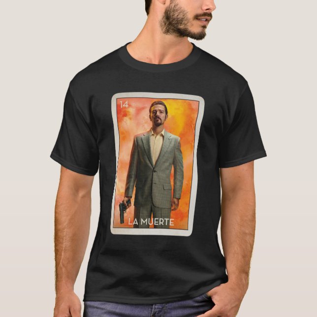 Narcos Mexiko La Muerte T Shirt (Framsida)