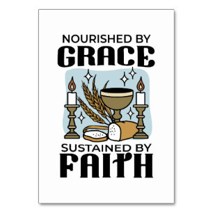 Närd av Grace, underhållen av Faith Design Bordsnummer