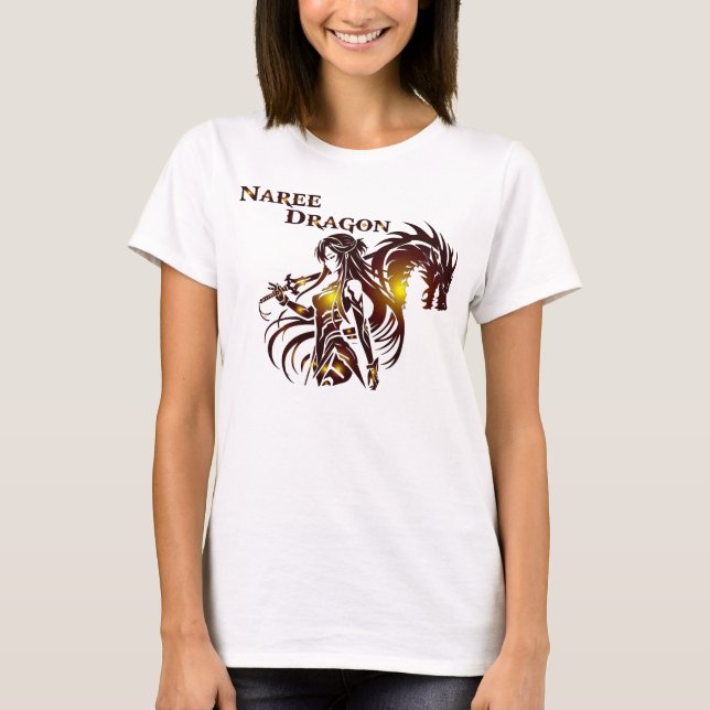 Naree Dragon Women Shirt T (Framsida)
