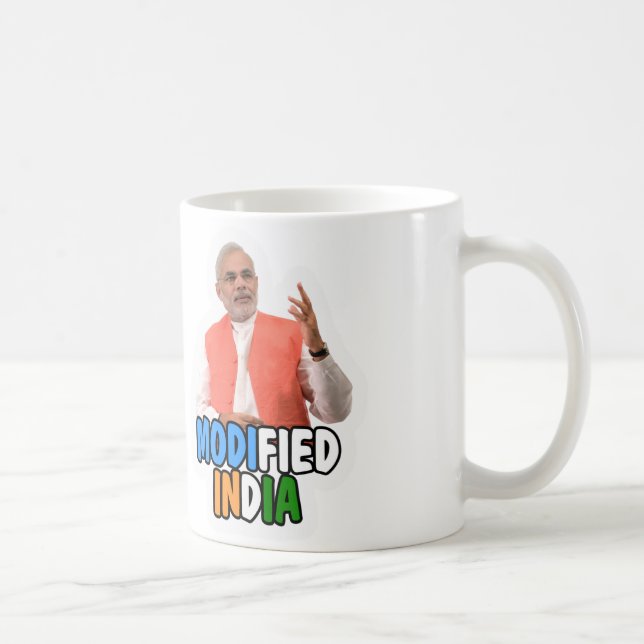 Narendra Modi samling Kaffemugg (Höger)