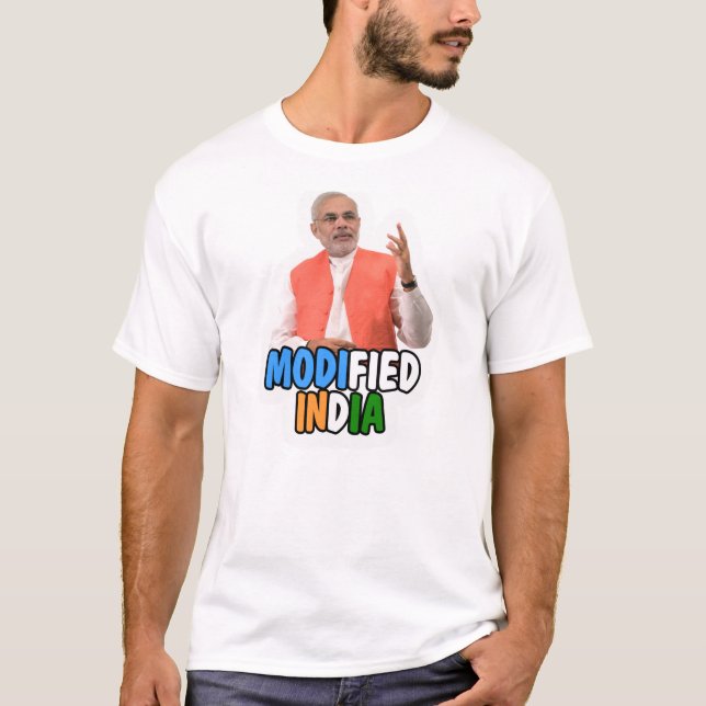 Narendra Modi samling Tee (Framsida)