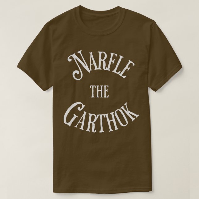 Narfle the Garthok T Shirt (Design framsida)