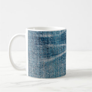 närhet till denim trasa kaffemugg