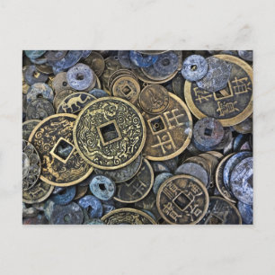 Närhet till Vietnams mynt Vykort