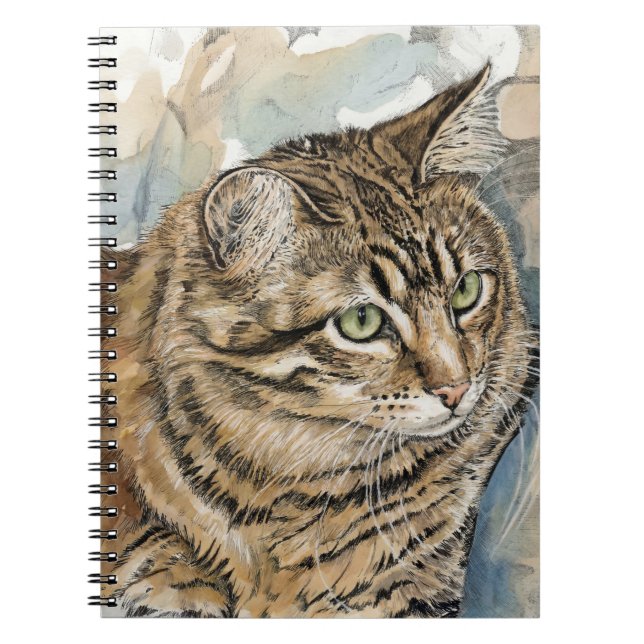 Nari- En studie av min katt Anteckningsbok (Framsidan)